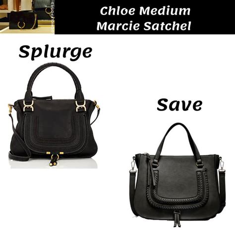 dupe chloe bags|chloe marcie bag knockoff.